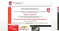 Desktop Screenshot of cicm.org.mx