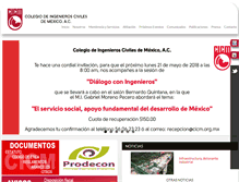 Tablet Screenshot of cicm.org.mx